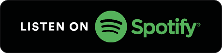 Spotify logo with text 'Listen on Spotify' on a black background.
