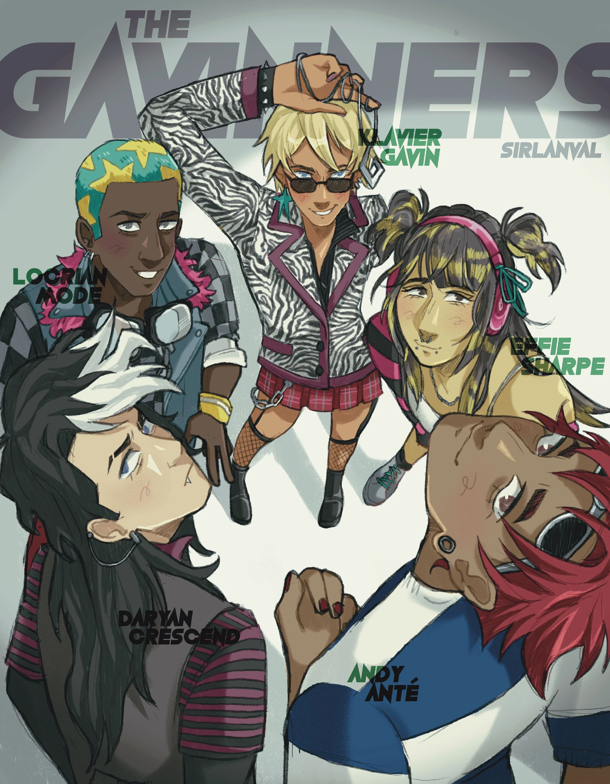 Gavinners (OC's) Print