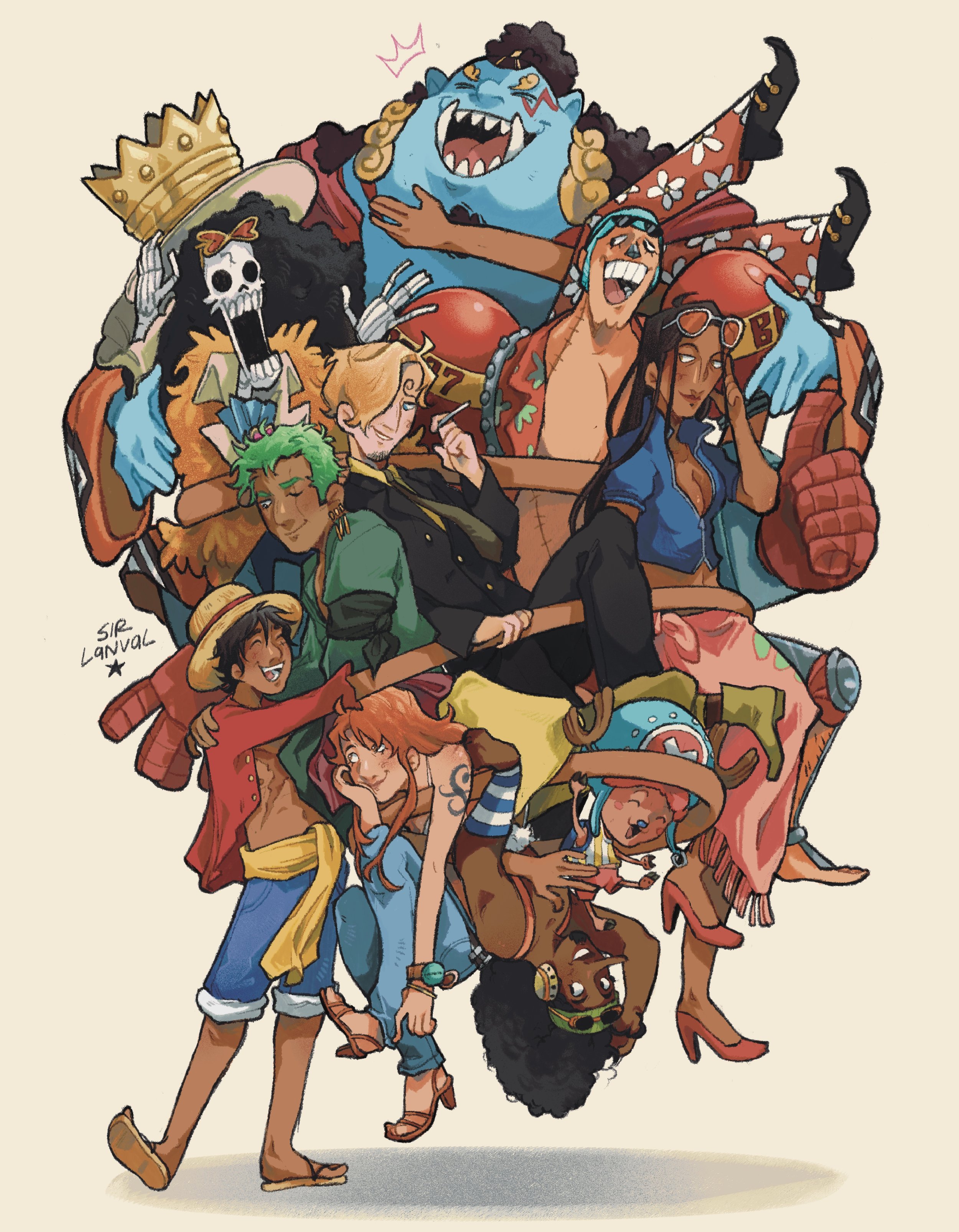 Strawhats Print