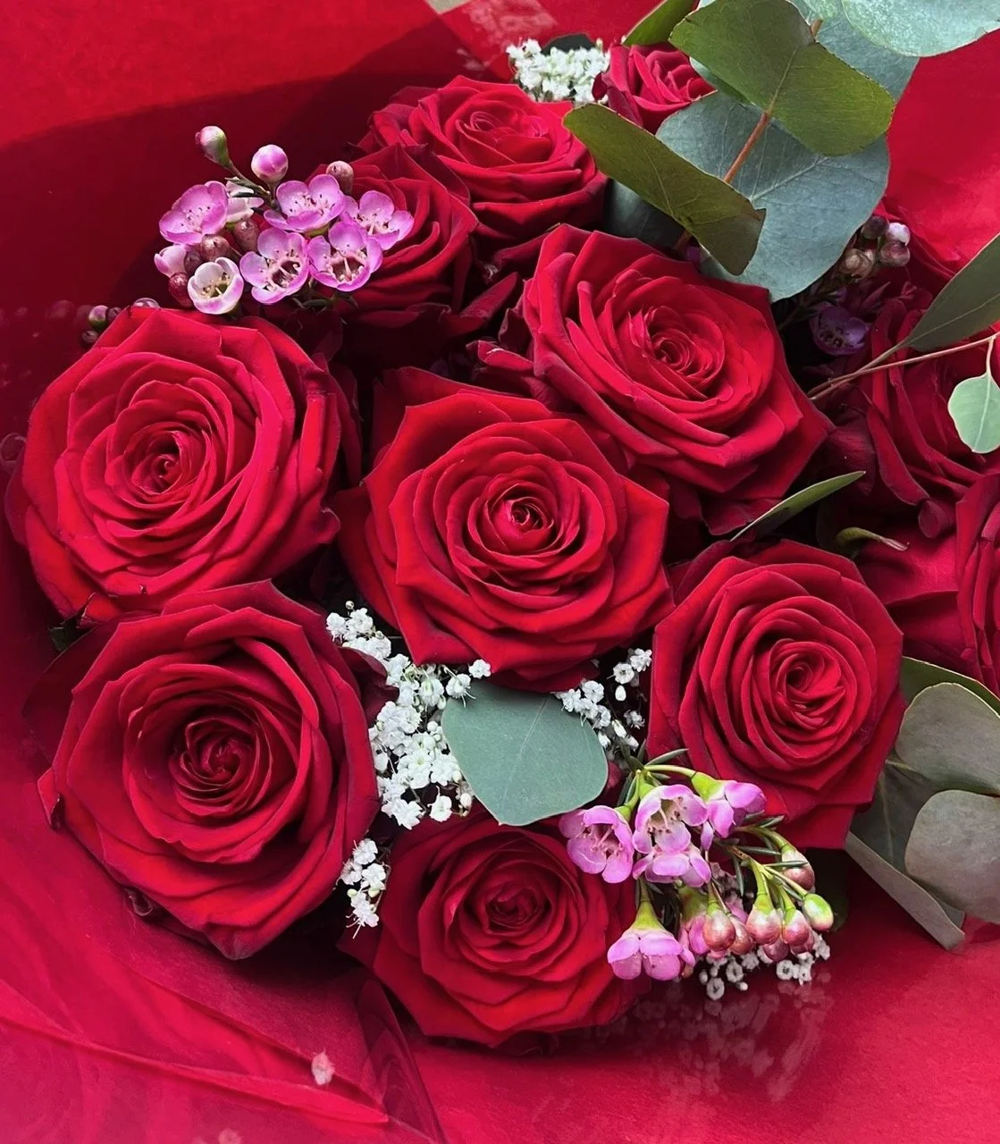 Classic Red Rose Bouquet