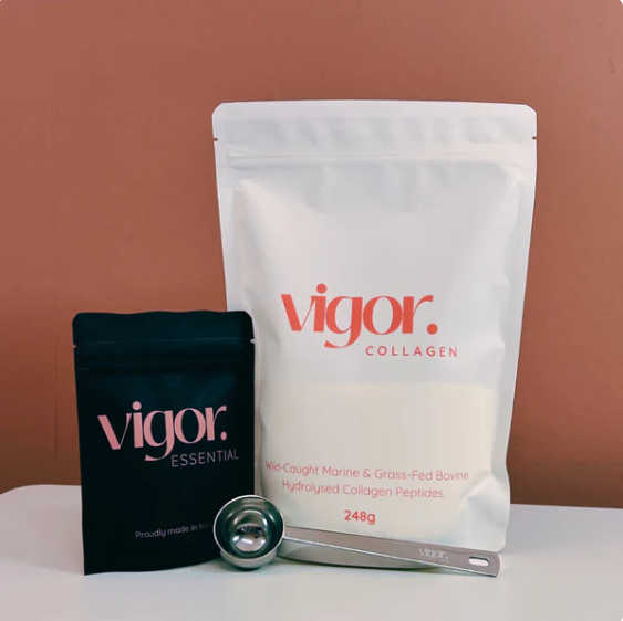 Collagen supplement product used in ecommerce Facebook and Instagram ads case study