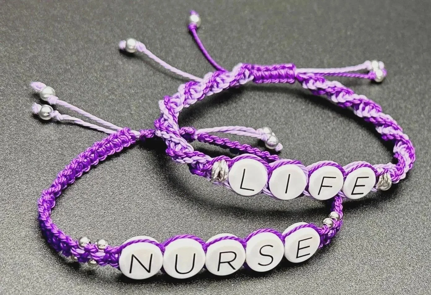 a professional-grade jewelry stack combining durable macramé with luxury sterling silver and natural healing stones.