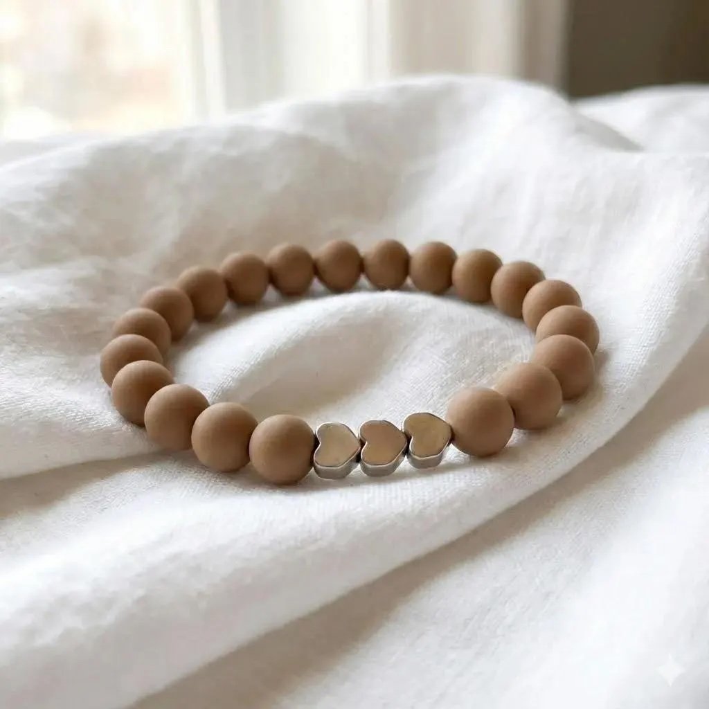 the playful dreamer bracelet styled in a multi-color stack, emphasizing its versatile 8-color palette.