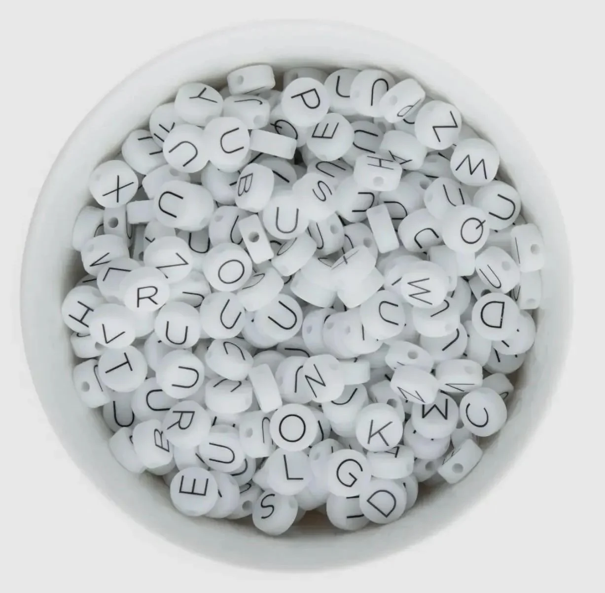 a versatile 3-piece stacking set designed for personalization with custom initials and romantic rose gold charms.