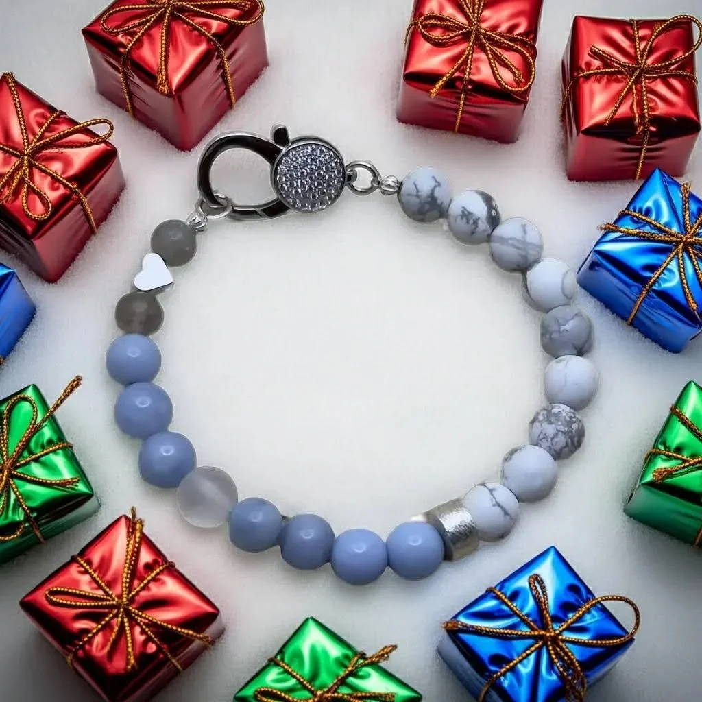 handcrafted .925 sterling silver statement bracelet featuring a designer pavé closure and high-grade natural gemstones.