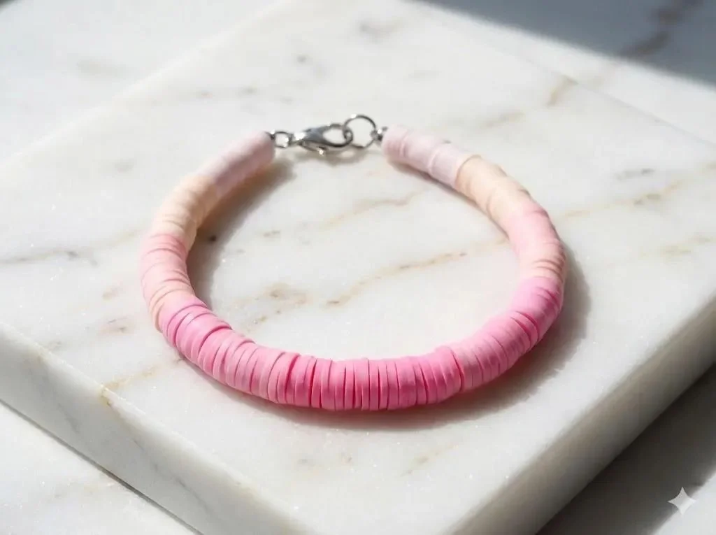 handcrafted pink ombre jewelry with a professional stainless steel hardware finish for everyday durability.