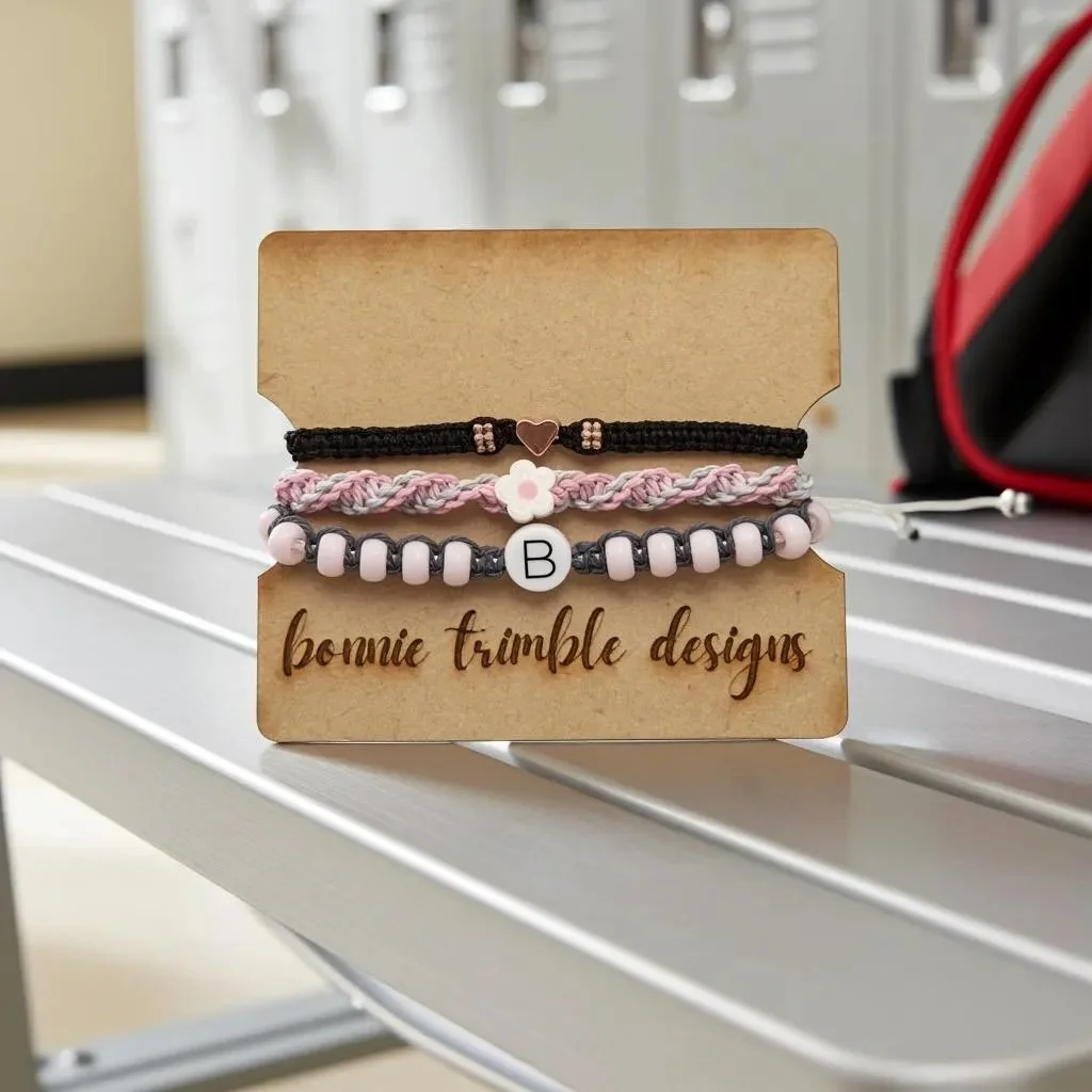 close-up of the sentimental stylist set highlighting the crisp initial engraving and the polished finish of the heart charm.