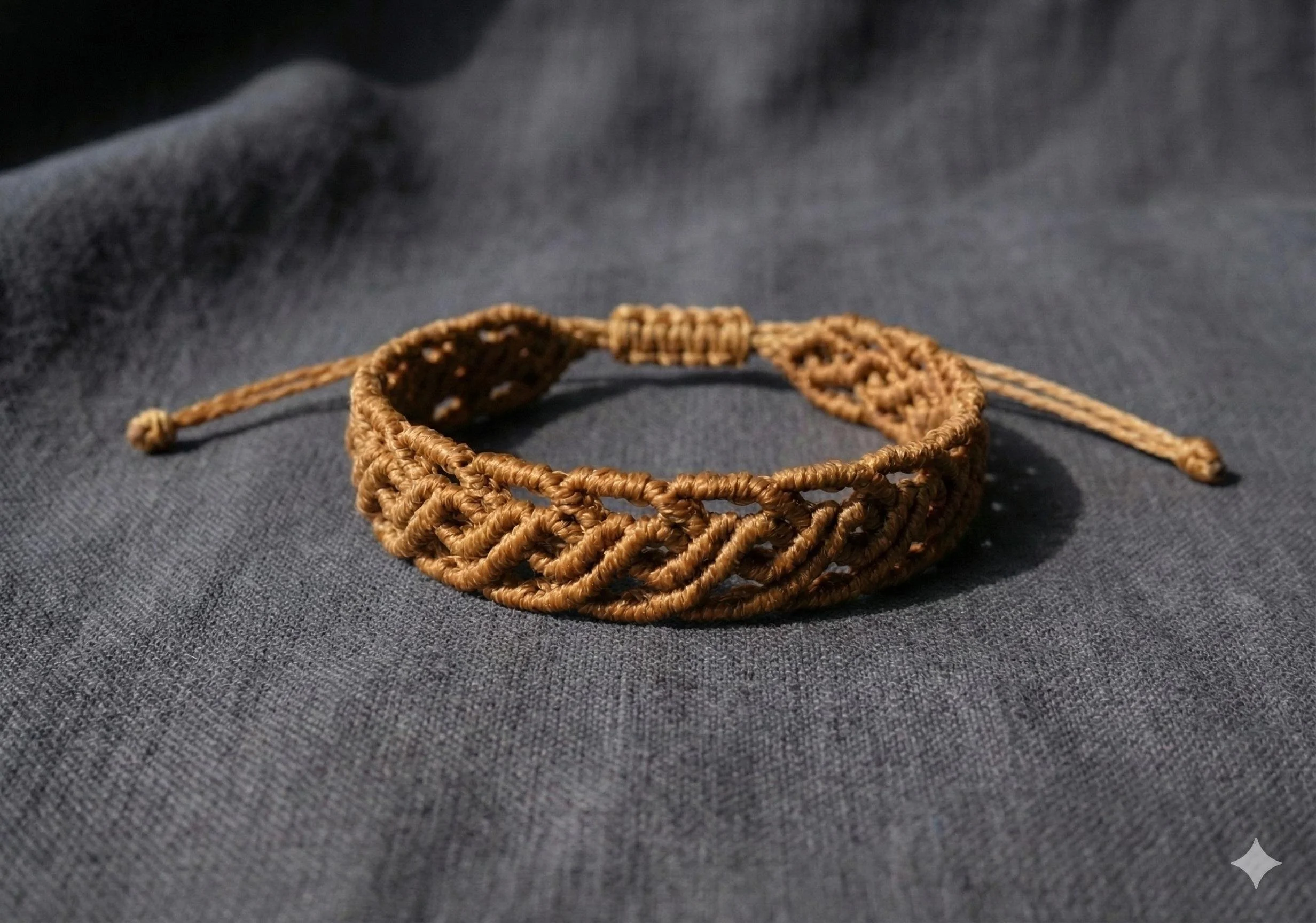 handcrafted "modern folk" jewelry featuring an old-world lacy aesthetic made from high-performance waterproof cord.