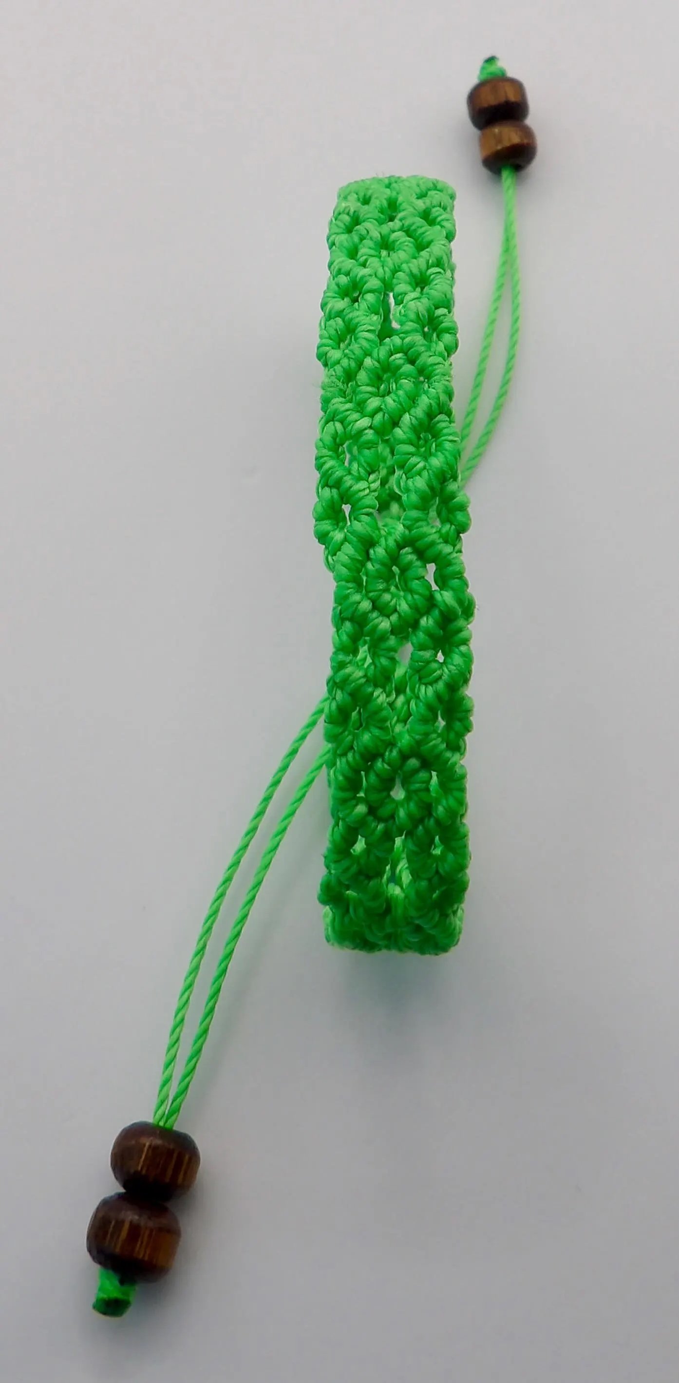 grounded visionary artisan fiber bracelet with a sliding knot closure and customizable cord colors for a personalized fit.