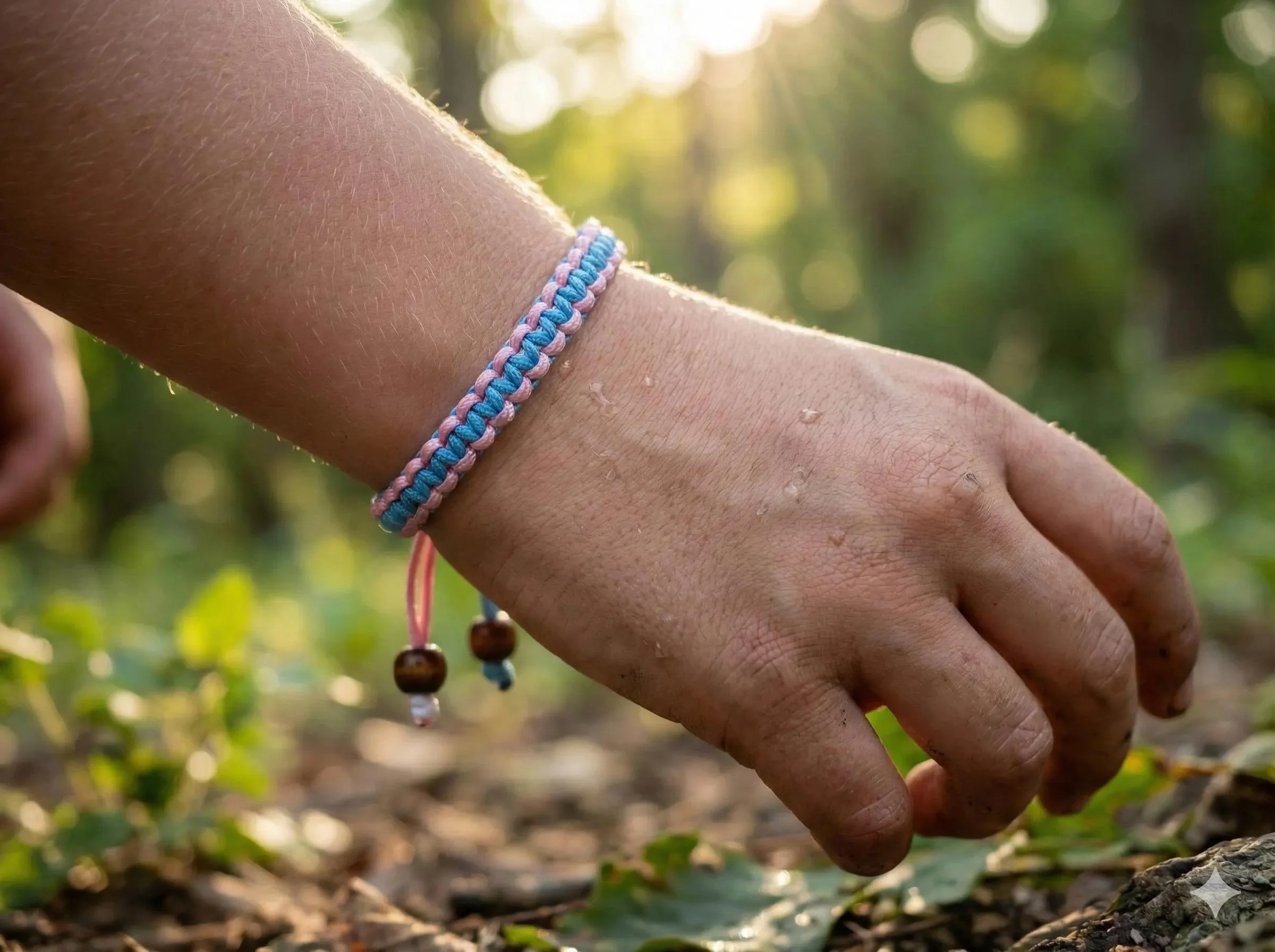 A color wheel showcasing a variety of vibrant cord options for the customizable playground pioneer macramé bracelet.