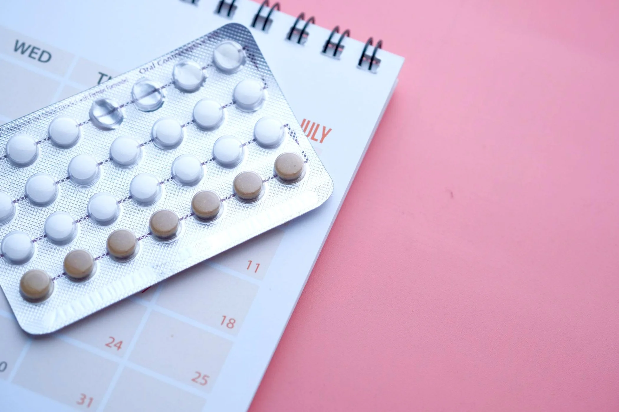 Contraception options available during perimenopause