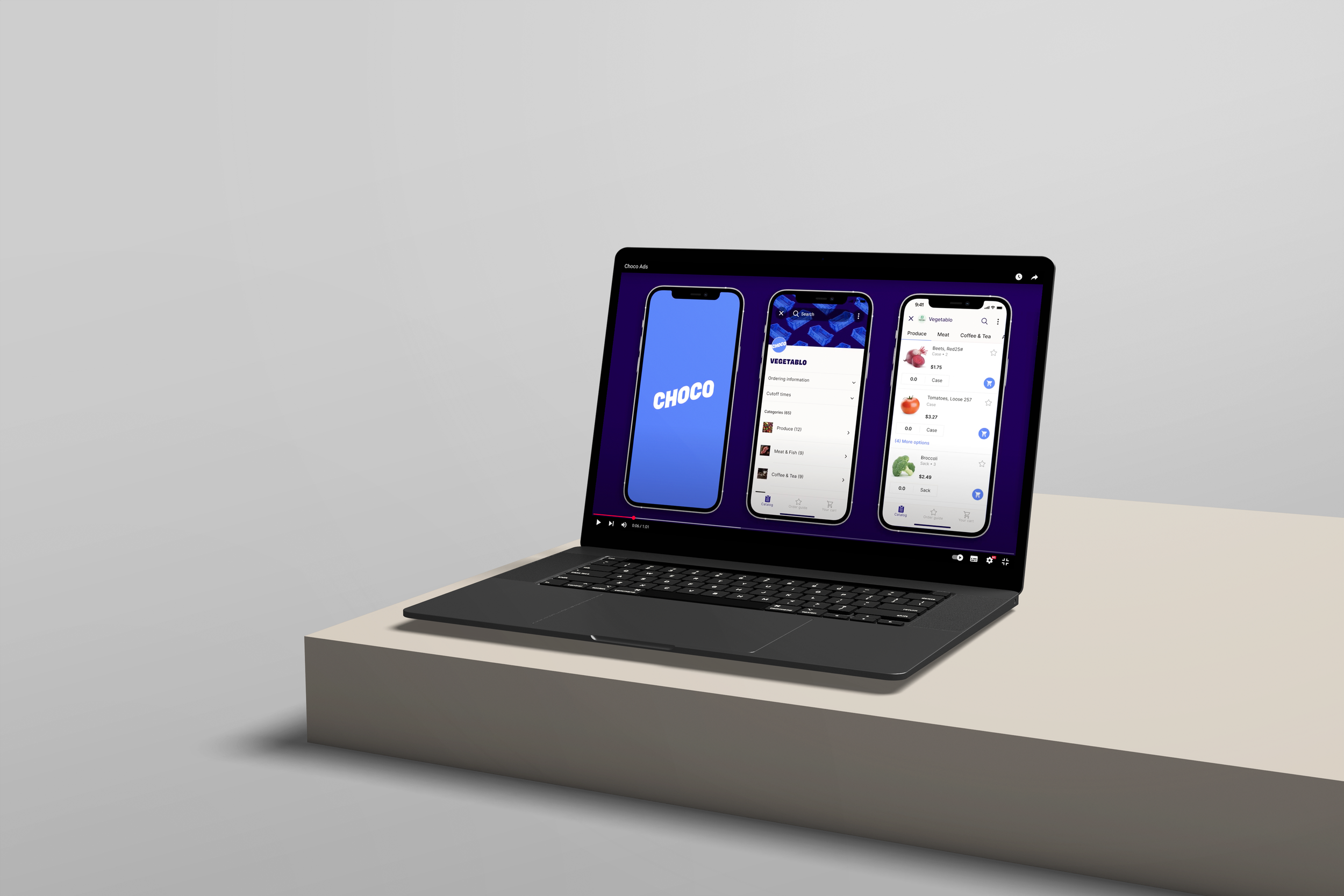 This video introduces Choco Ads, an innovative in-app advertising solution designed for food manufacturers. It highlights how the platform enables brands to connect with restaurant buyers at the critical moment of placing orders, ensuring maximum rel