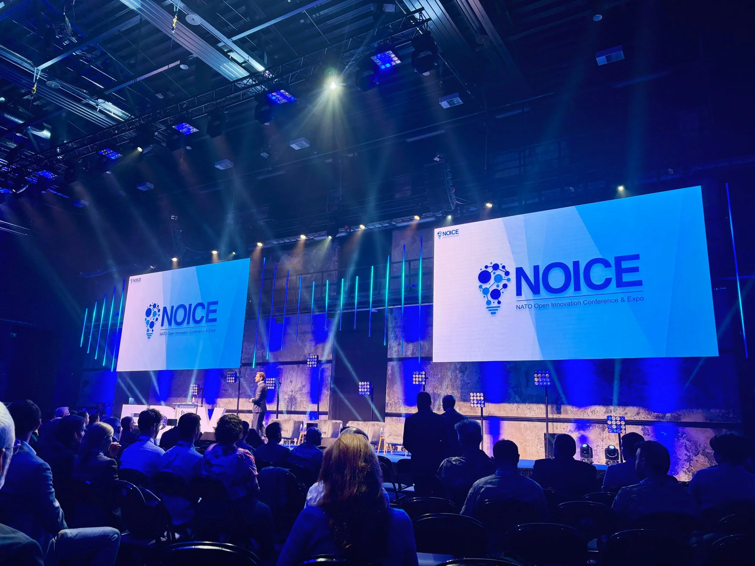 Good morning from NOICE - NATO Open Innovation Conference &amp; Expo #nato #estonia #noice