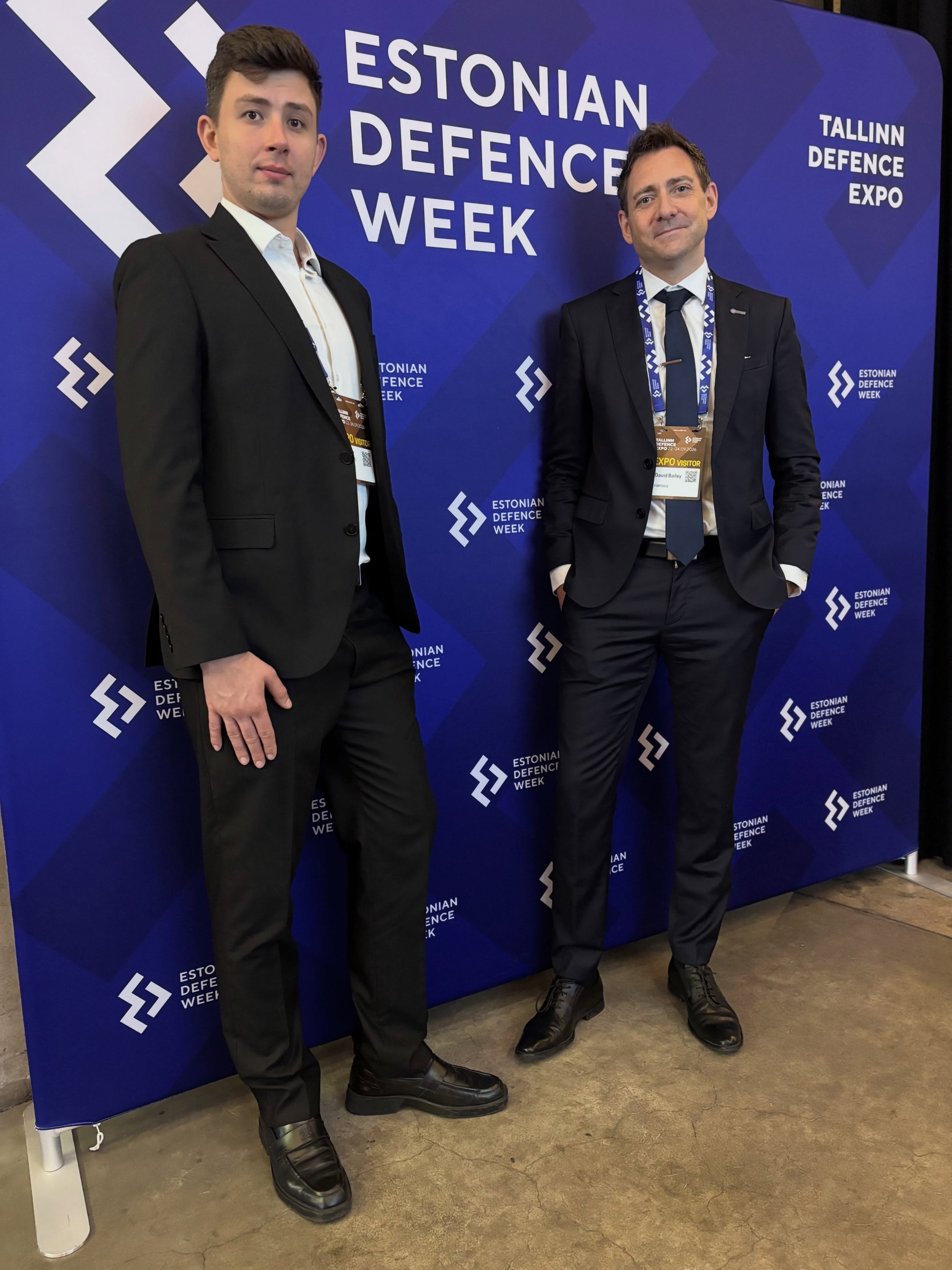 @sandergansen (CFO) and @david.bailey66 (CEO) representing Fortivus at Tallinn Defence Expo 🇪🇪

Two days of panels, conversations and familiar faces across the defence and resilience world. Great energy on the floor this year.

#EstonianDefenceWeek