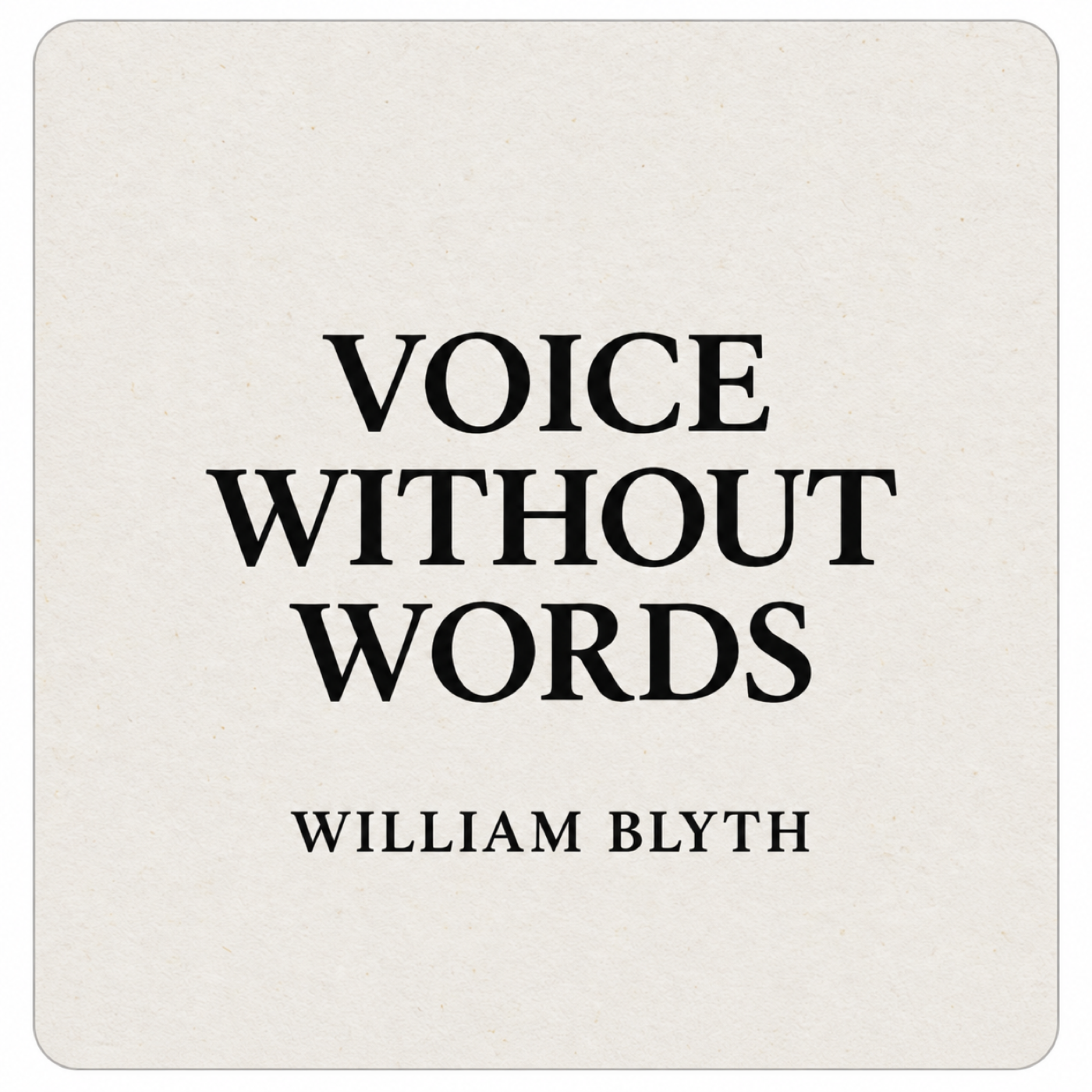 Voice without words