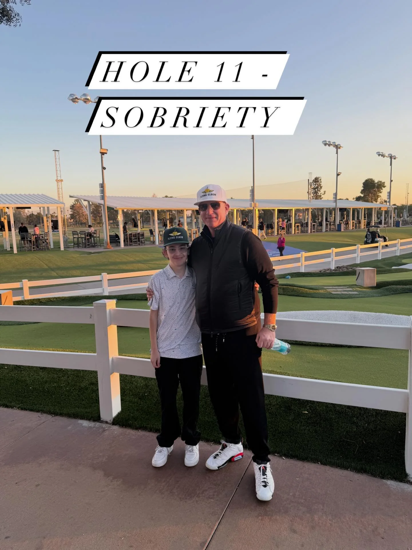 This is my godson Kail Tate. He&rsquo;s a warrior straight up. He survived a kidney transplant and life has been hard since day 1 for him. He just keeps showing up and fighting. Love this little guy. 

Hole 11 &ndash; The Sobriety Shot (2007)

Then 2