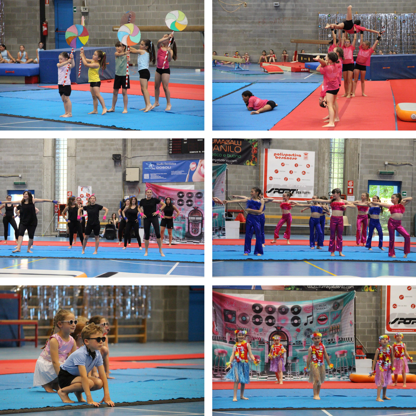Saggio di fine anno Ginnastica Artistica