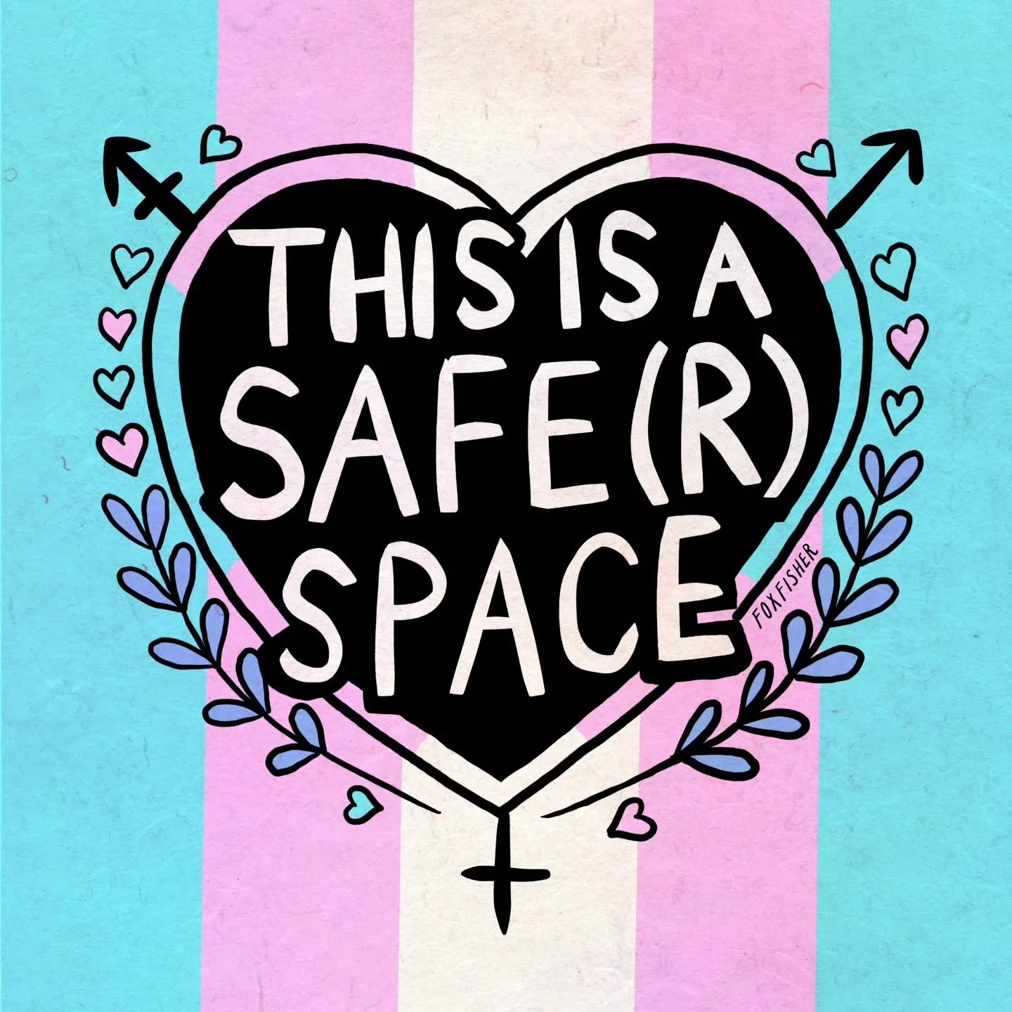 A wee message particularly for trans, non-binary and gender-diverse folks - you matter 💜 

Feeling and being safe is subjective, so I know it's not something I (or anyone) can totally promise, but please know I will always do all I can and will neve