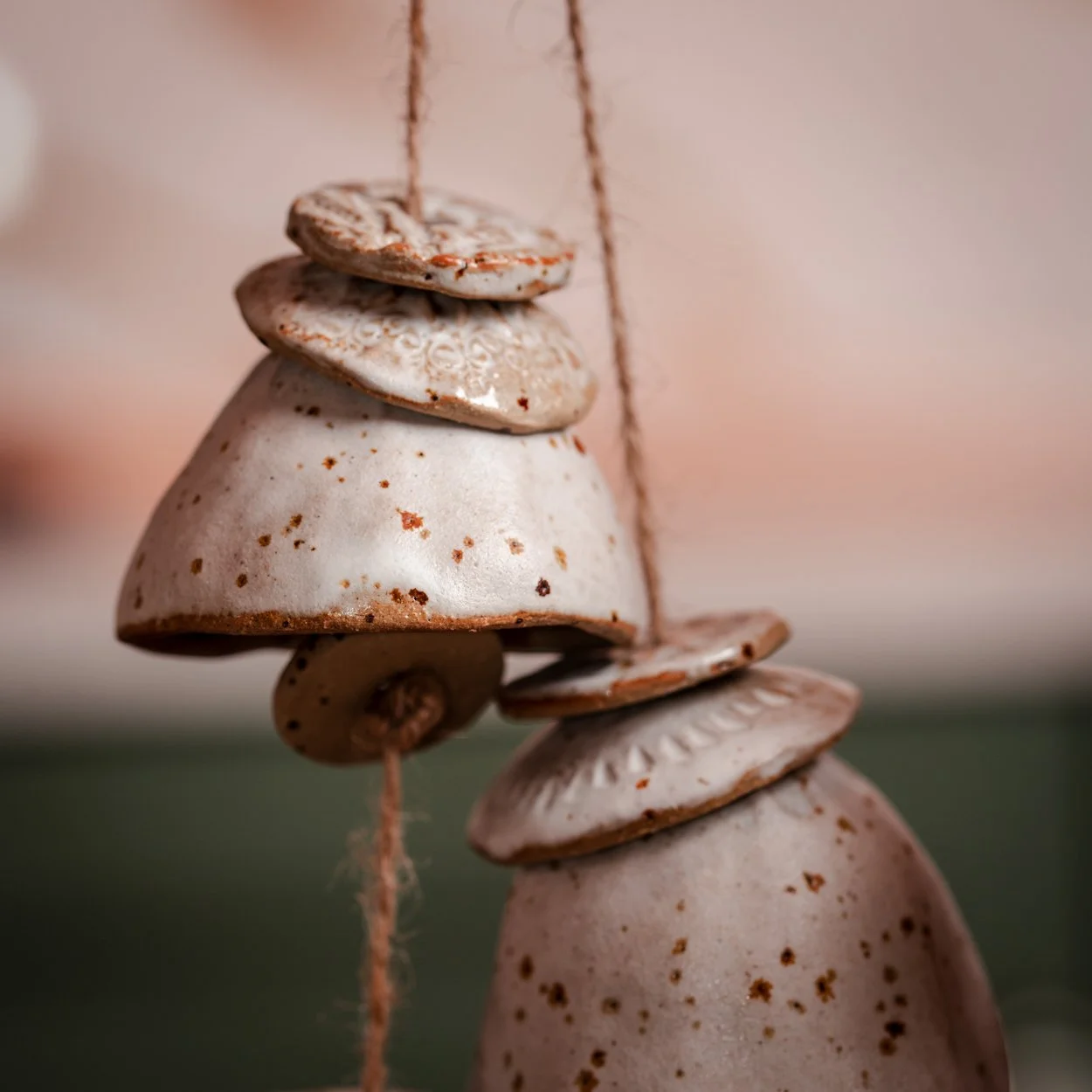 unikatni keramični zvončki