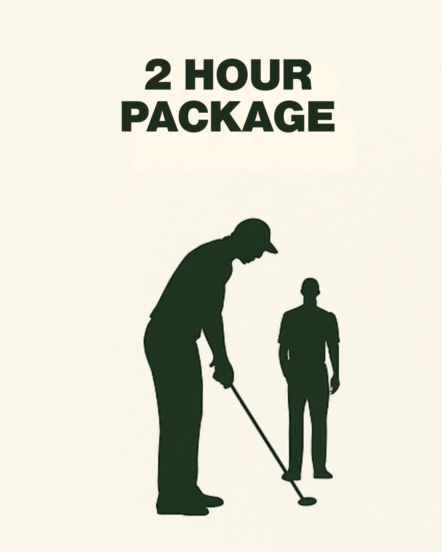 The Pop Up Golf 2 hour package for golf simulator hire