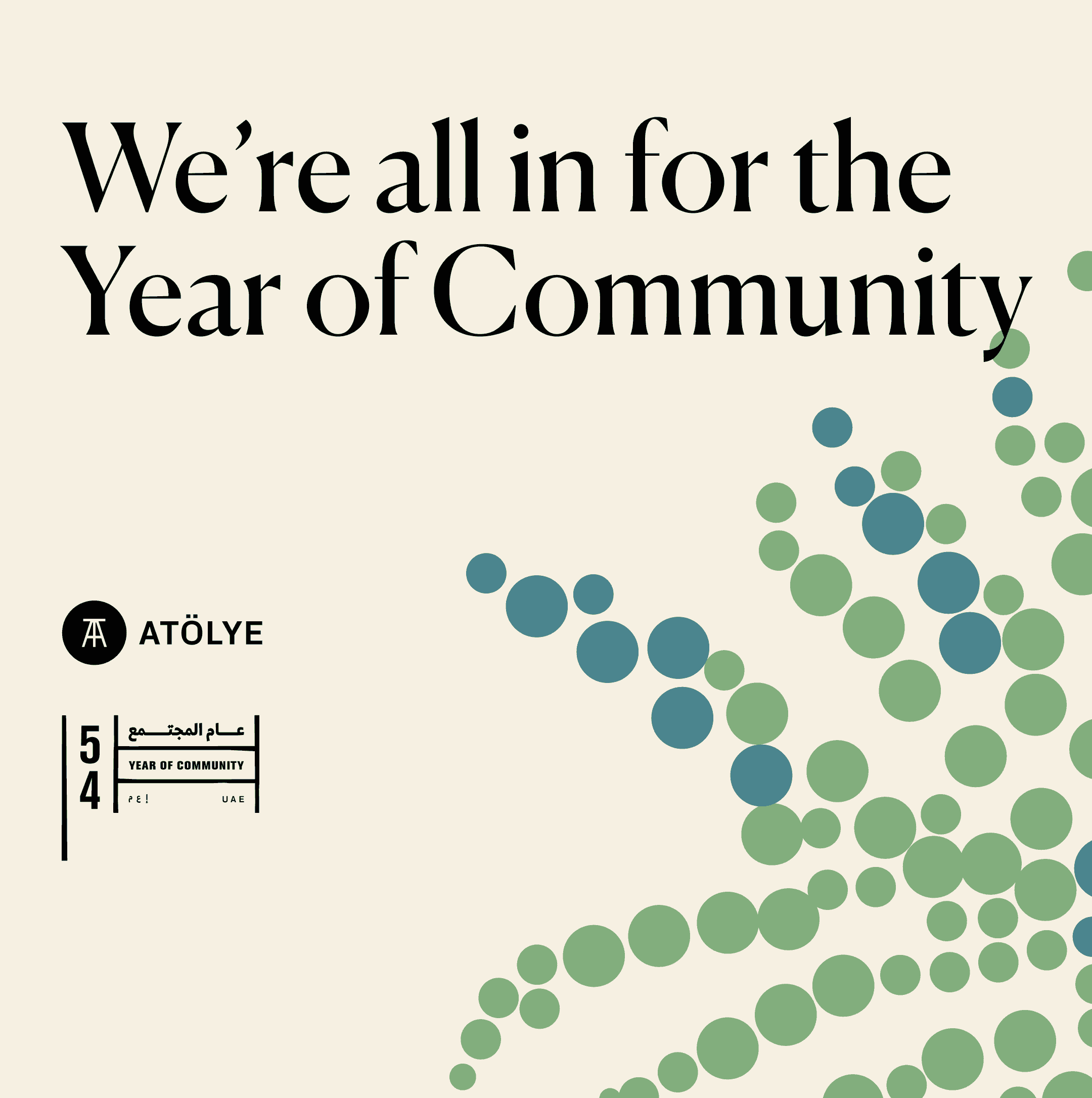 We’re all in for the Year of Community