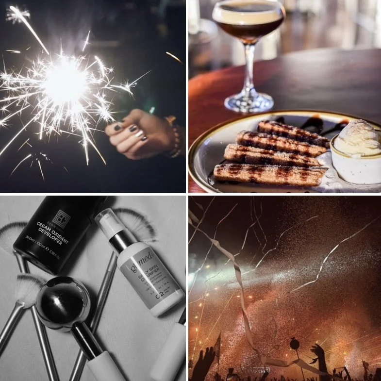 Graphic design promotion for wellness offerings.