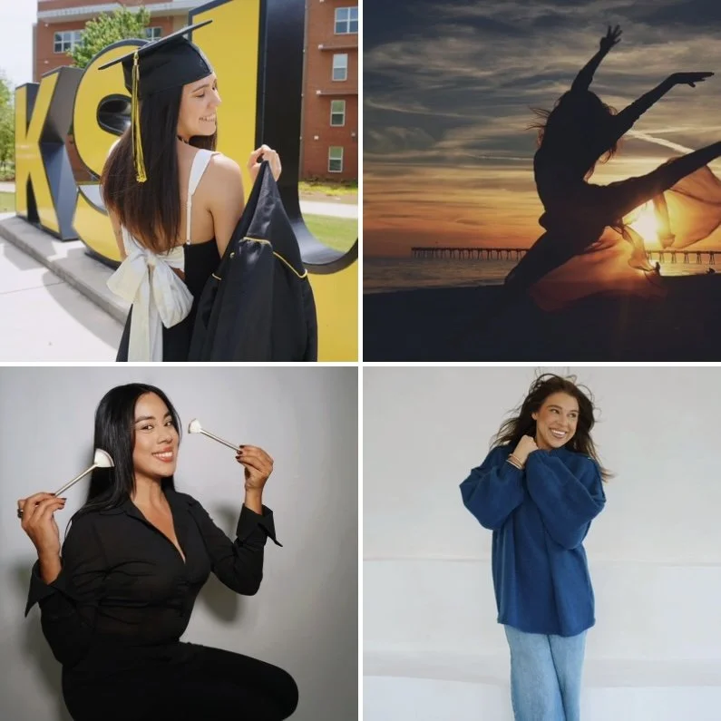 Graduation pictures, food photography, product photography, fun photoshoot.