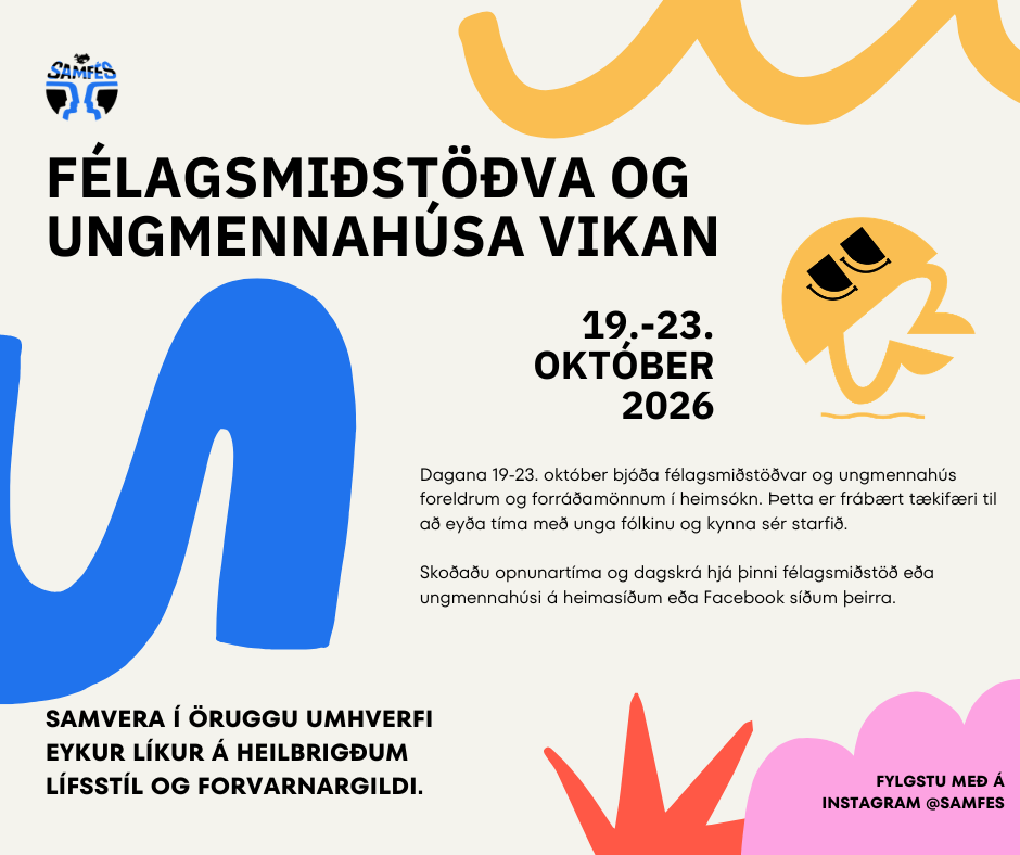Félagsmiðstöðva og ungmennahúsa vikan