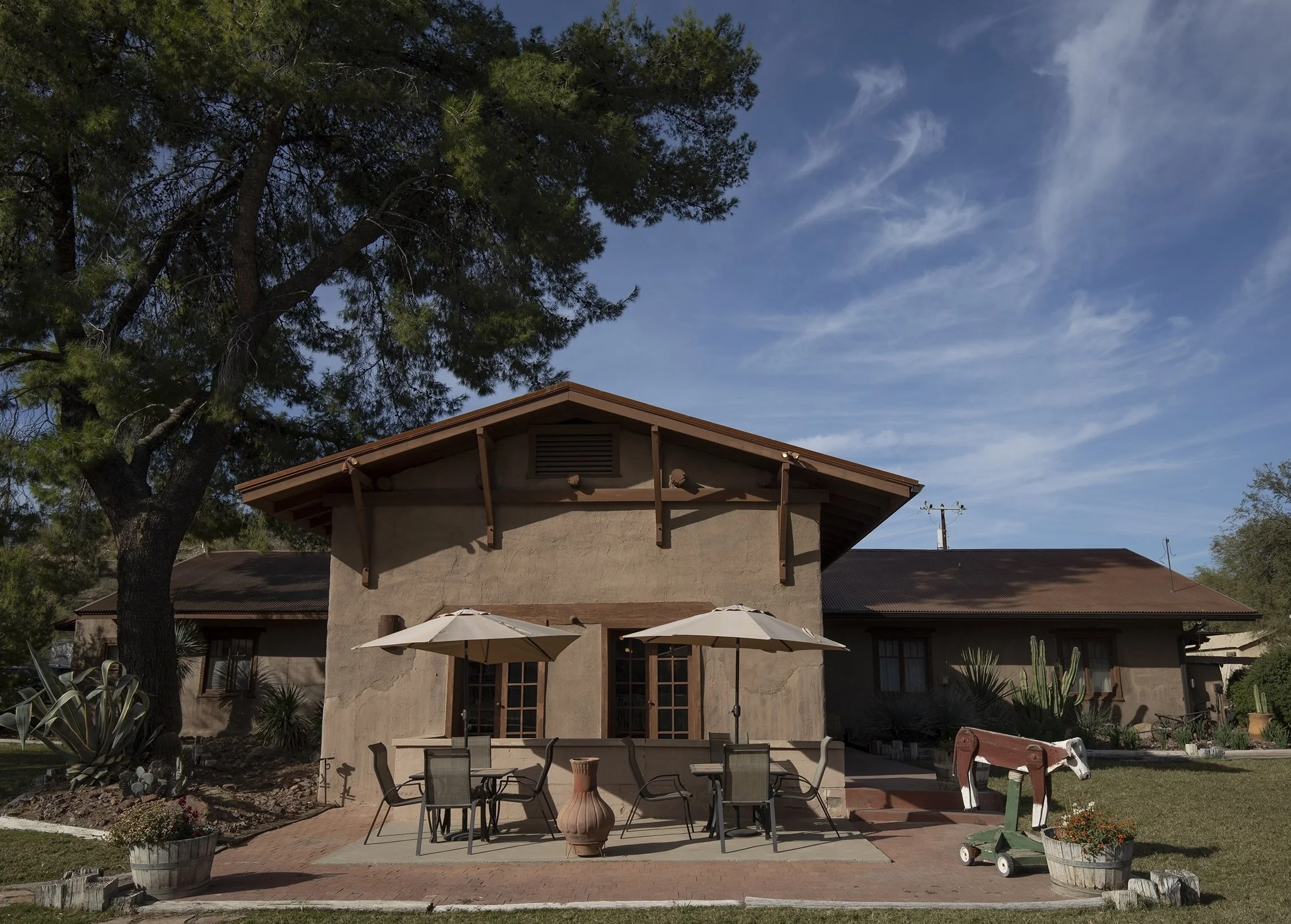 Exterior Lodge View of Kay El Bar Guest Ranch, Wickenburg, AZ