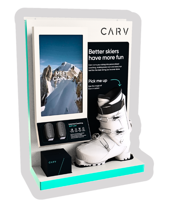 carv Interactive Countertop Display