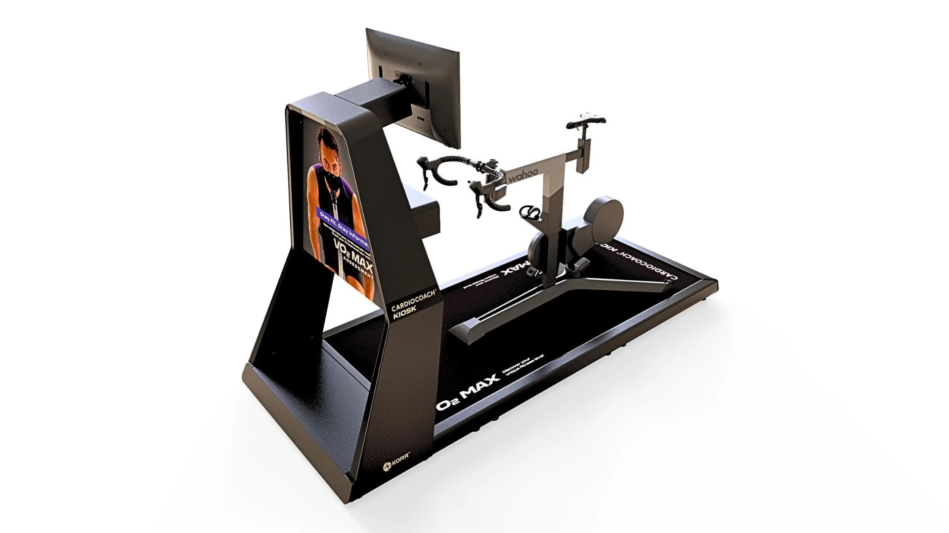 Cardio Coach by KORR Kiosk Display
