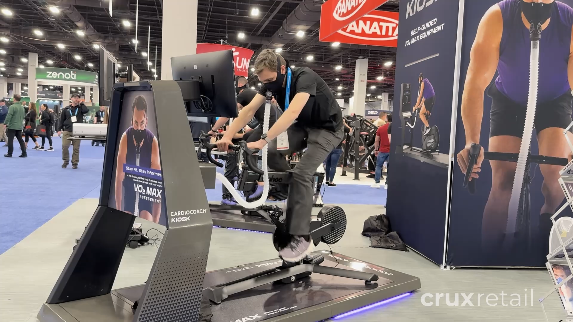 Cardio Coach Kiosk Display