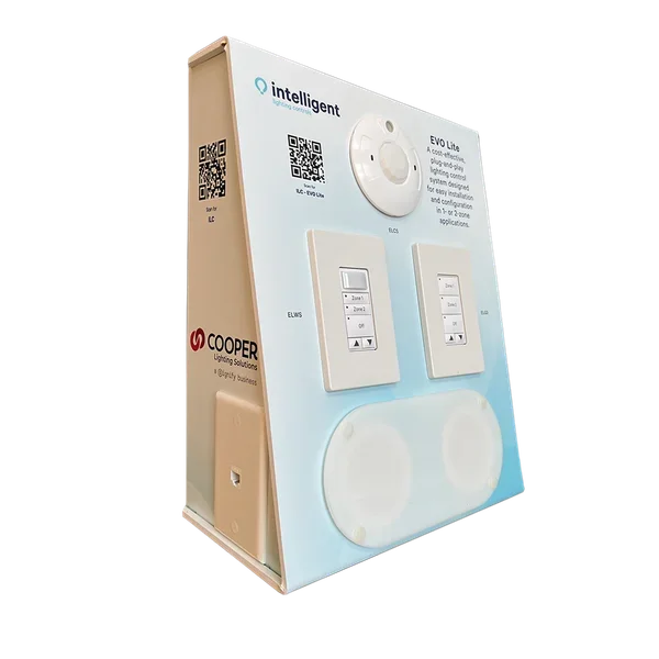 This mobile sales demo kit was designed to bring Cooper Lighting’s EVO Lite performance directly to prospective buyers.