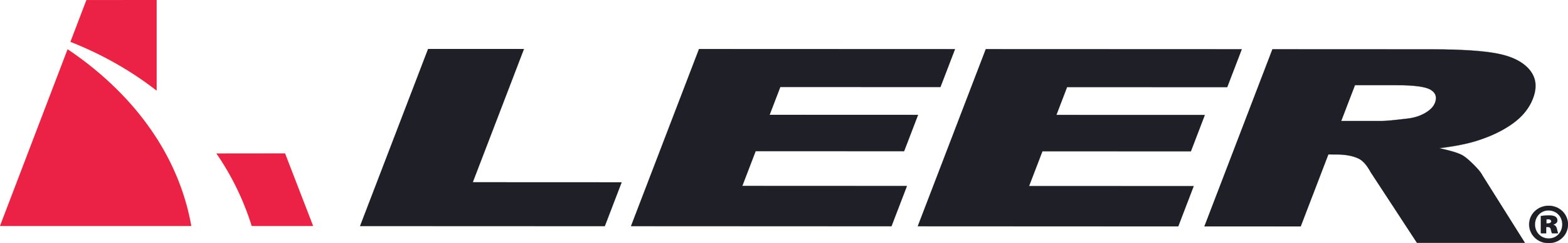 The logo of Leecher with a red and white graphic design on the left and the word 'LEECHER' in bold black text on the right.