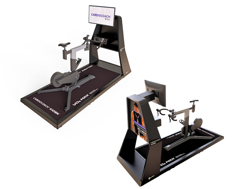 Cardio Coach by KORR Kiosk Display