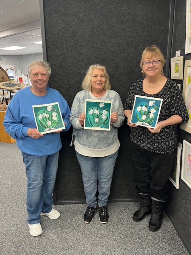 Snowdrop Acrylic Class