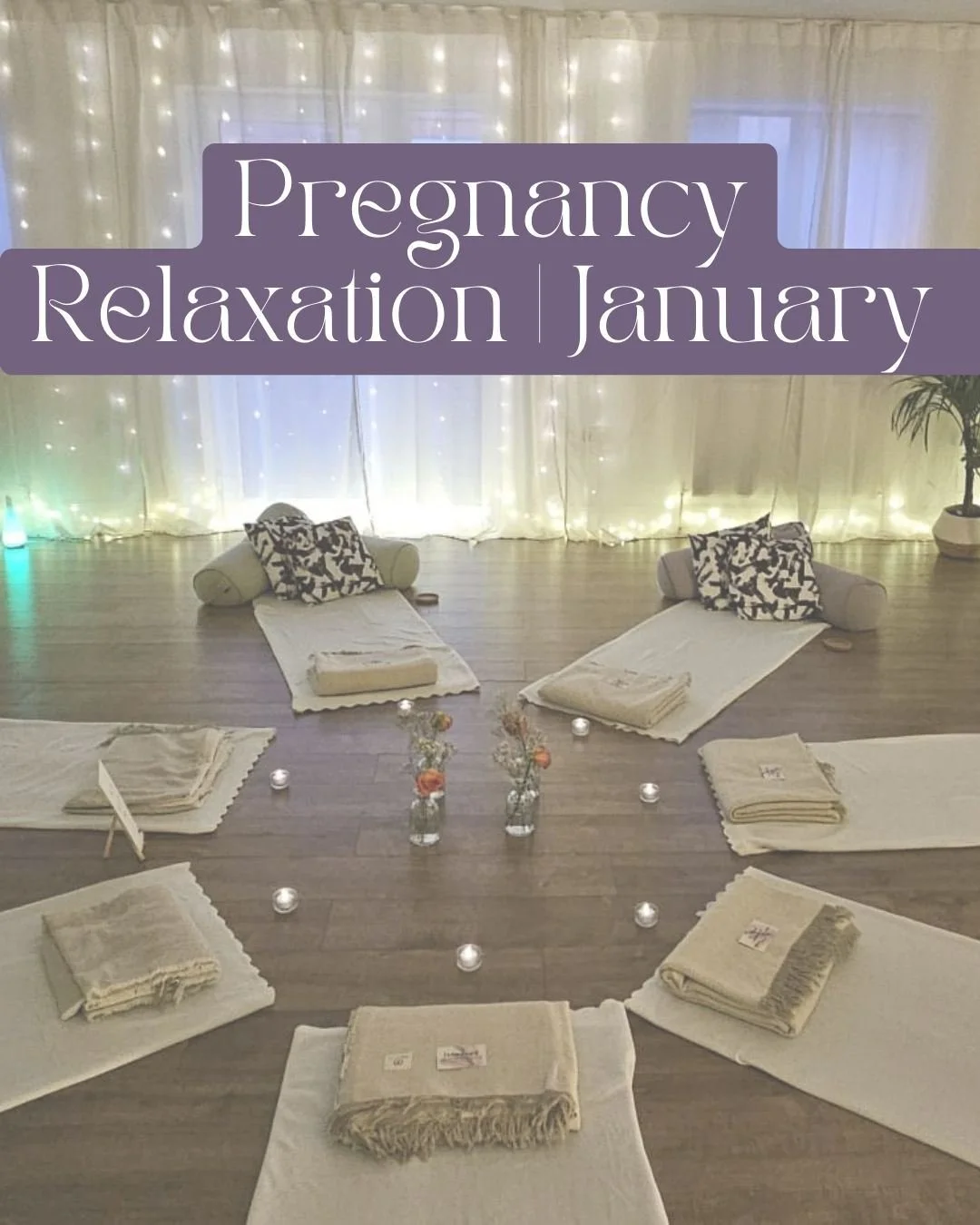 Our Pregnancy Relaxation sessions offer a calm start to your week - a whole nurturing hour to slow down, breathe deeply, and reconnect with your growing baby.

You deserve to feel held, rested, and supported.

❄️Sessions are held at Yogazen in Tingle