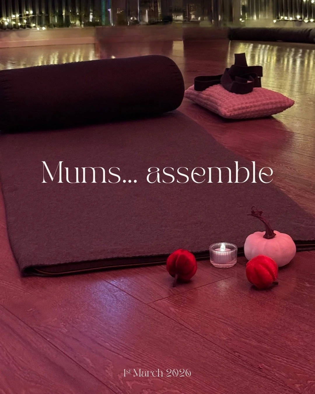 Mums, assemble.
Because we&rsquo;re brilliant at holding it together&hellip;
but not so great at resting when we need it.

This is your invitation to pause.

Our Twilight Retreat for Mums is happening soon and there are only a 9 spaces left !✨

Come 