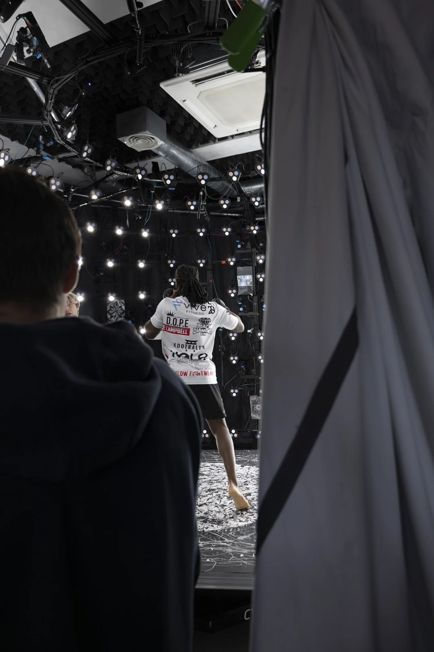 Athletes creating volumetric sports training content for immersive technique analysis and coaching applications