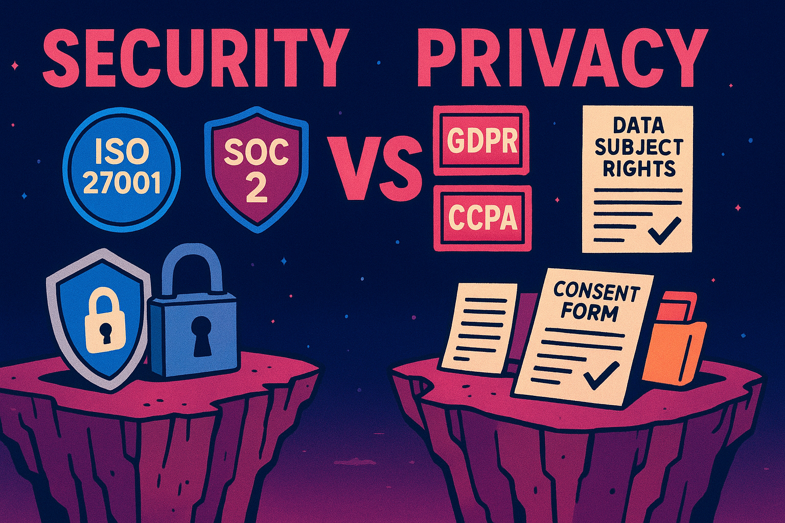 Security Certifications != Privacy Compliance: Why Your ISO 27001 Isn't Enough