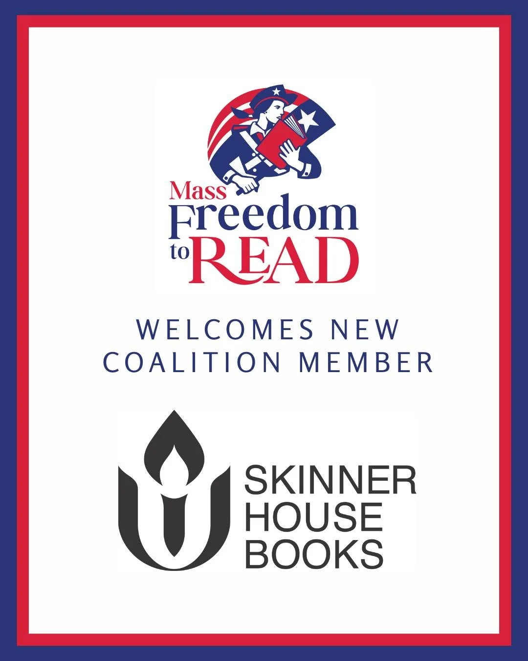 📣 Mass Freedom To Read welcomes new coalition member Skinner House Books!
ABOUT SKINNER HOUSE BOOKS
Skinner House Books is the publishing imprint of the Unitarian Universalist Association, a liberal religious organization with more than 1,000 cong