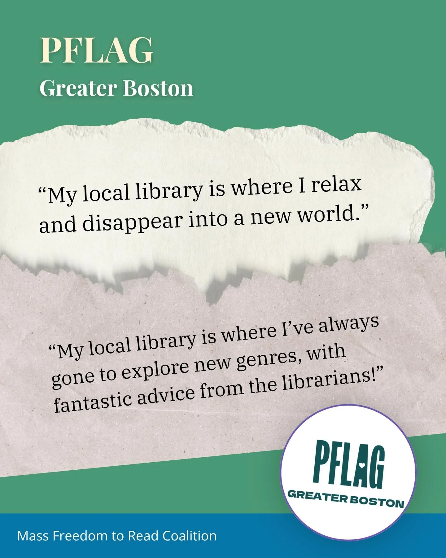 Why do you love your library? Today members of @gbpflag share what libraries mean to them.

Libraries are more than books. They are places where people discover new ideas, feel seen, and access opportunities they might not otherwise have. Right now, 