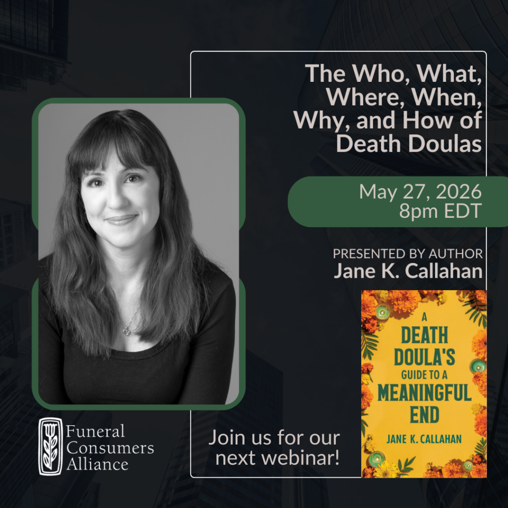 FCA Webinar - The Who, What, Why, When and How od Death Doulas