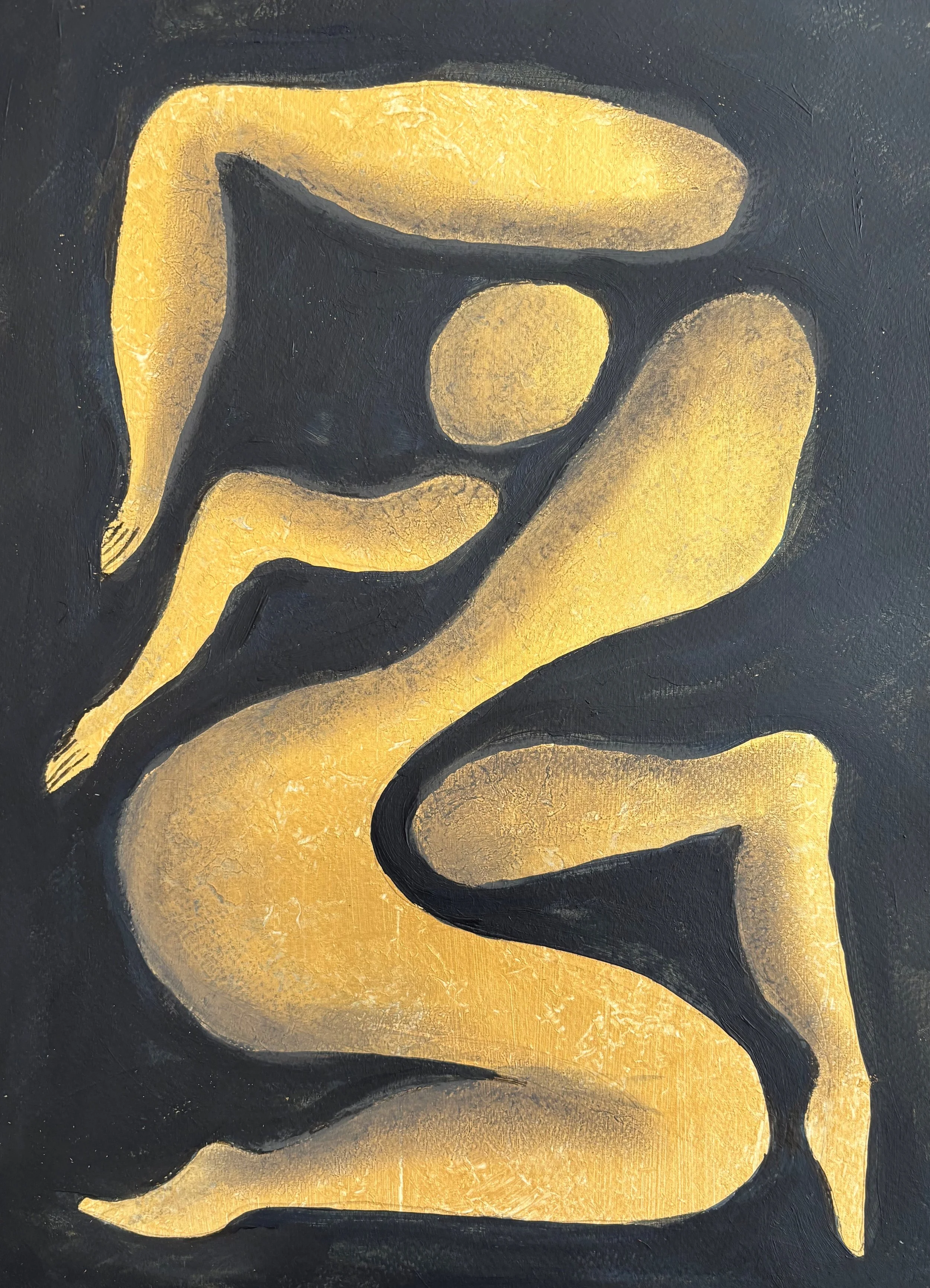 Disassociation Acrylic on Canvas- 42 x 30cm