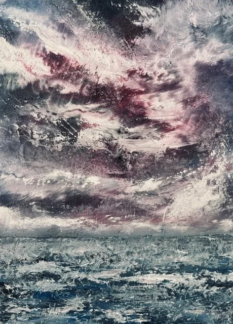 The Storm  Oil on Canvas- 55 x 46cm 
