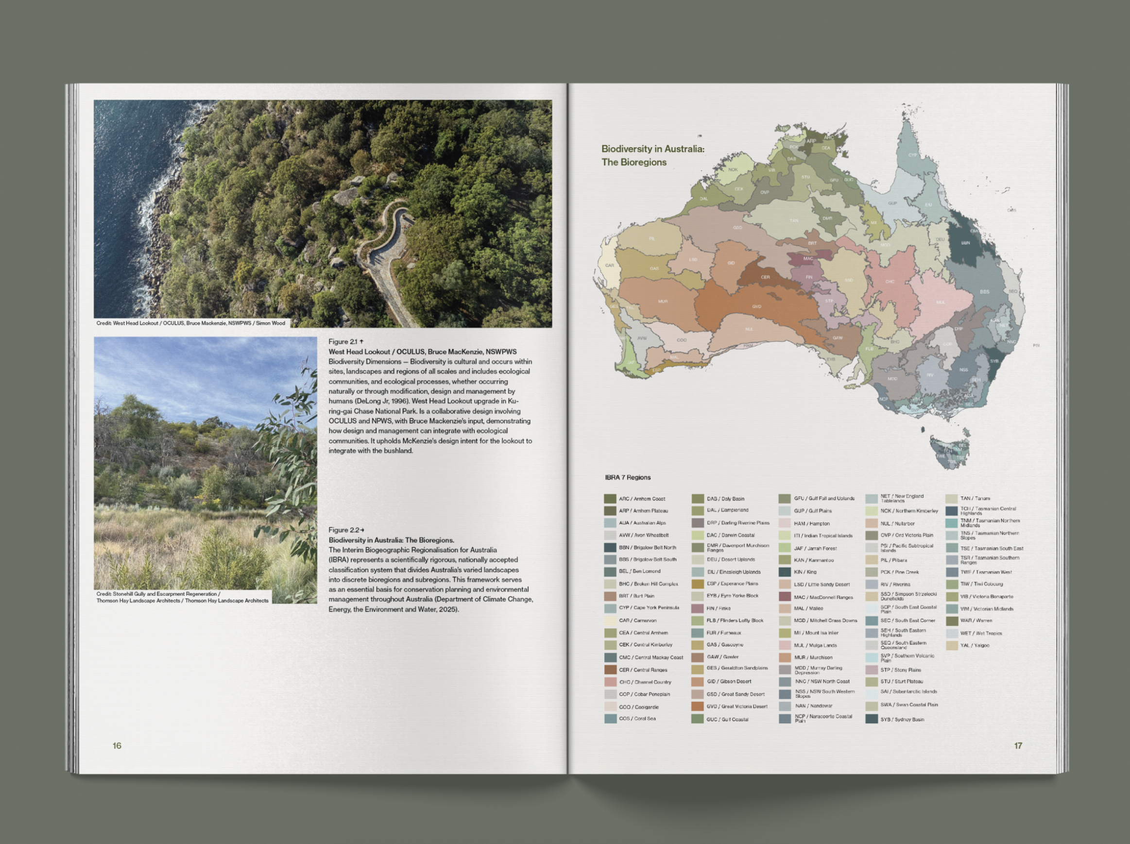 Visualising biodiversity positive design