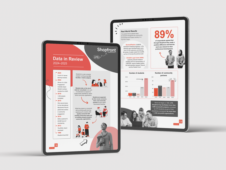 Designing flexible visual systems for communicating social impact