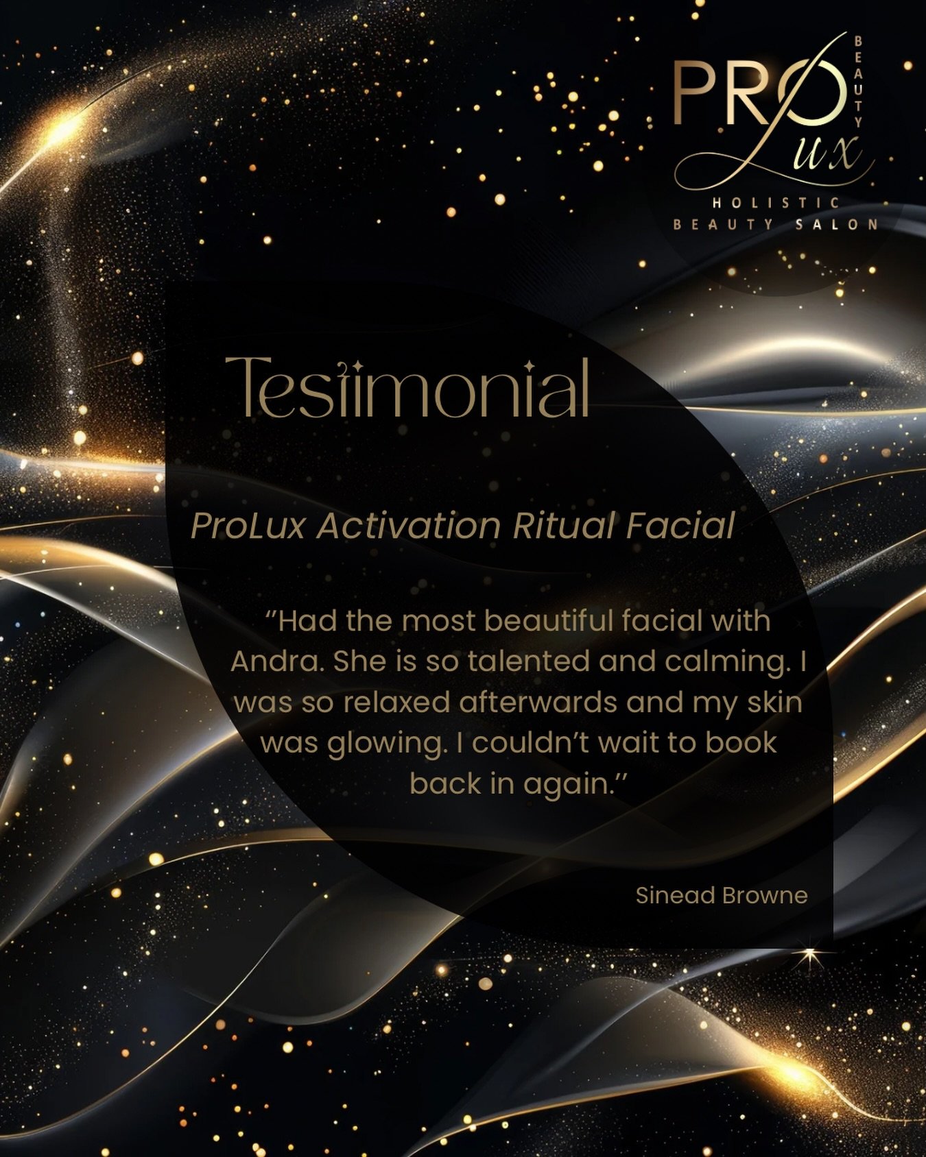 ✨When skin glows, energy flows ✨
Creating space for you to feel nurtured and renewed is my greatest joy.
Thank you for your trust and your kind words 💜

With gratitude,
Andra

#review #testimonial #proluxgorey #facialgorey