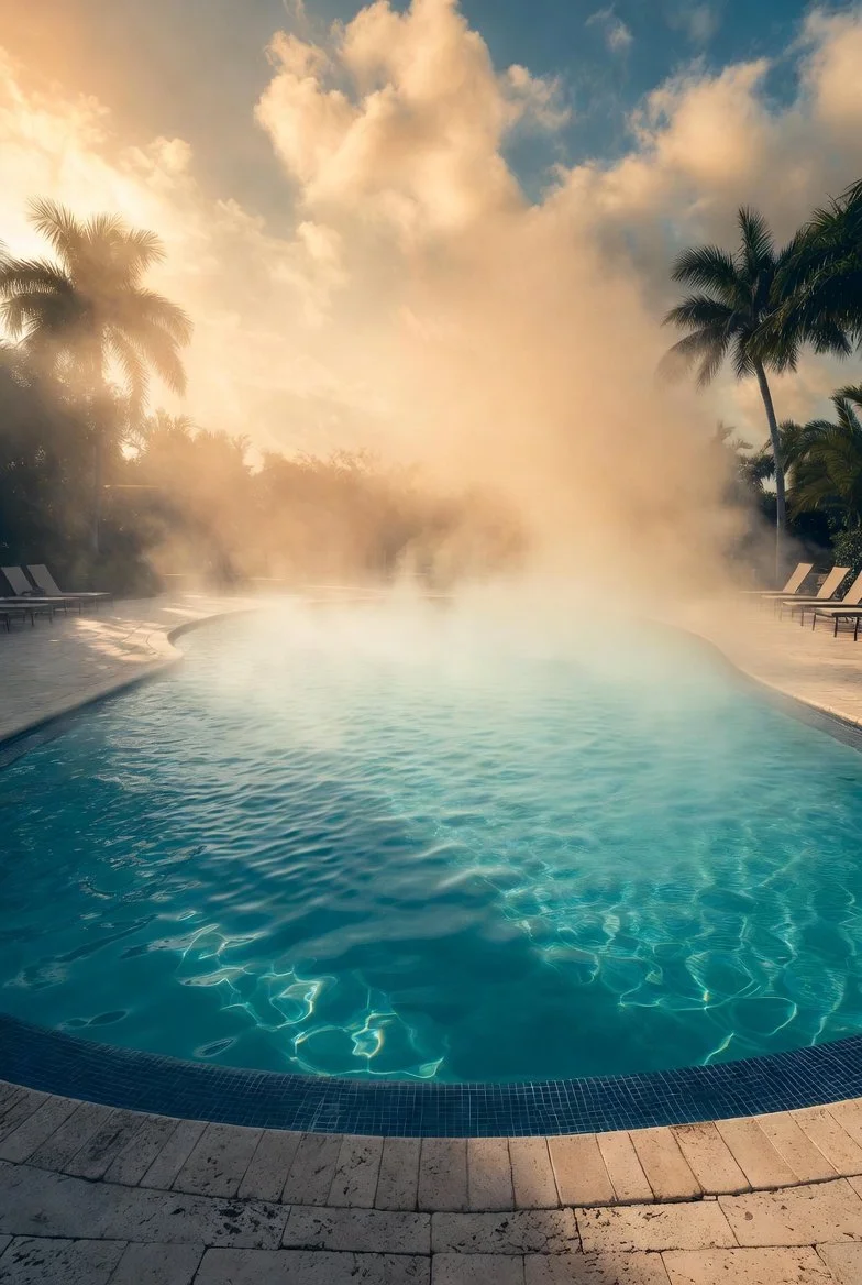 Sudden Cold Front in South Florida Caused Pool Water Loss — Not a Leak