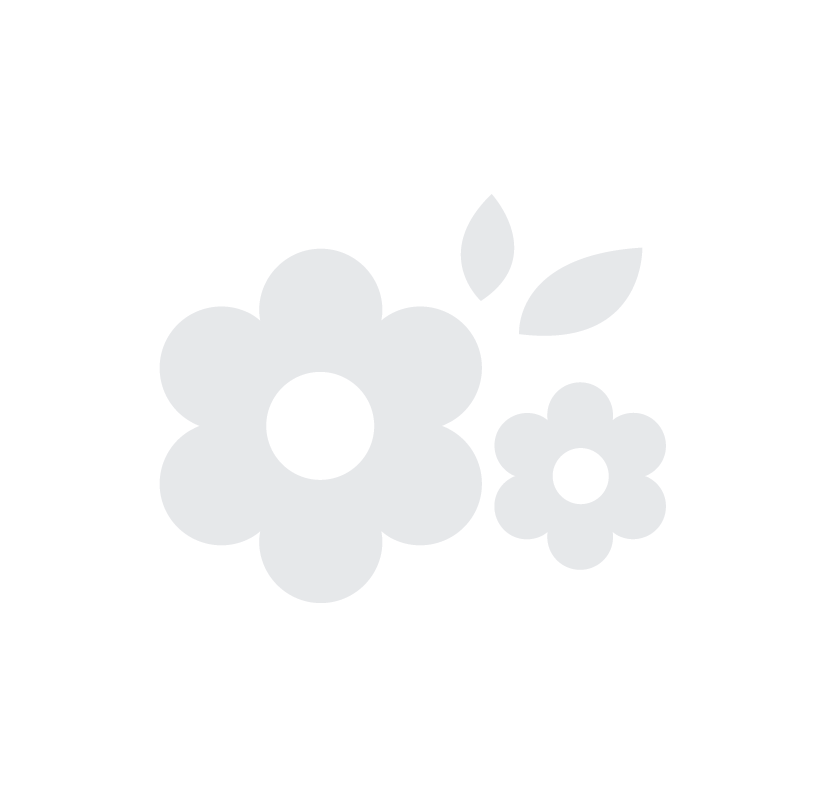 Simple graphic of two dark blue flowers with leaves on a black background.